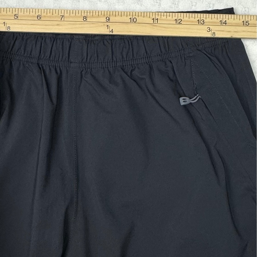 REI E1 Elements Rain Pants Womens M Petite Black Waterproof Outdoor Gorpcore - Picture 6 of 12